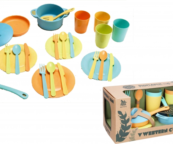 Set de bucătărie din bioplastic