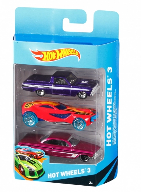 Set 3 mașinuțe Angličák Hot Wheels