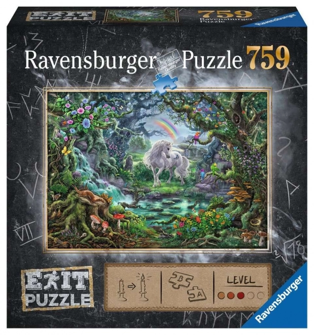 Puzzle Ravensburger Escape Unicorn 759 piese