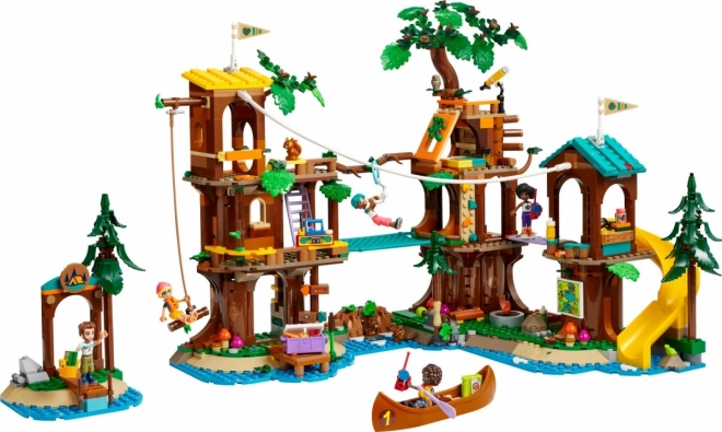 Domec de camping LEGO Friends în copac