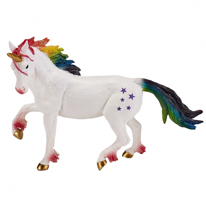 Figurină unicorn curcubeu Mojo