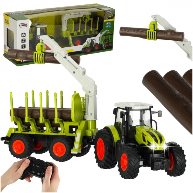 Tractor RC cu suport