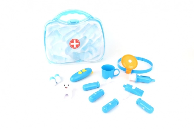 Set stomatologic pentru copii în valiză – joc de-a doctorul de la 3 ani