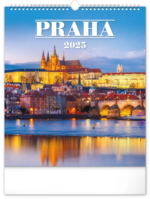 calendar de perete praga 2025