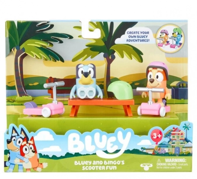 Set pentru mers cu trotineta Bluey