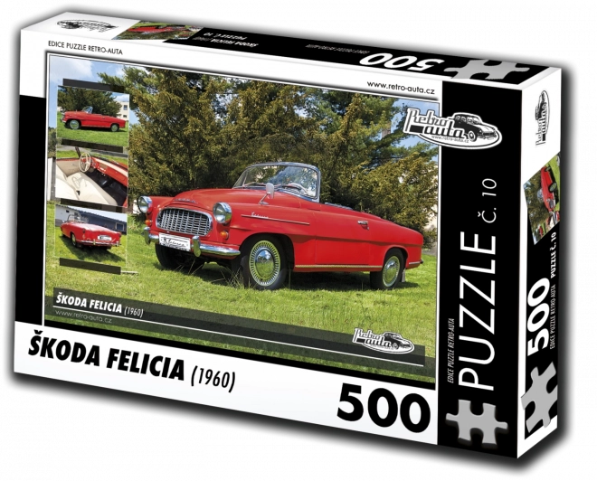 Puzzle Retro-Auta Škoda Felicia