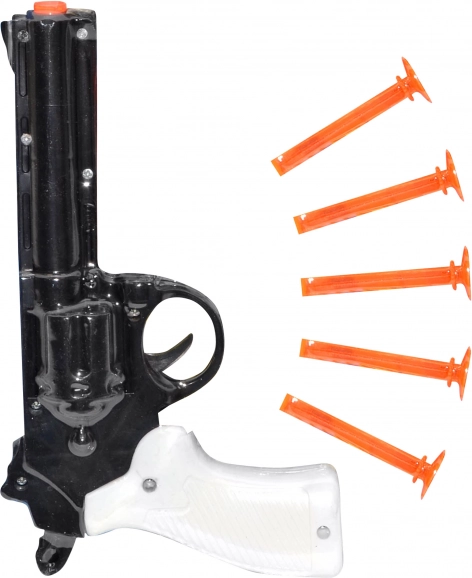 Pistolă cu săgeți cu ventuze set 21 cm