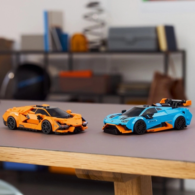 LEGO Speed Champions Lamborghini Revuelto și Huracán STO