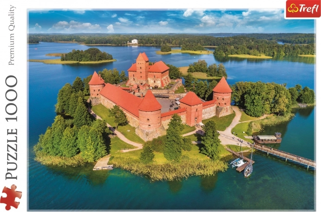 Puzzle Tref Lituania Castelul Trakai 1000 Piese