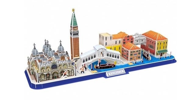 Puzzle 3D Linie orașului Veneția