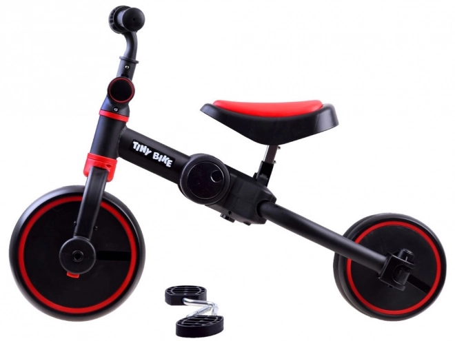 Bicicletă trike pentru copii 3în1 Tiny Bike – Roșu
