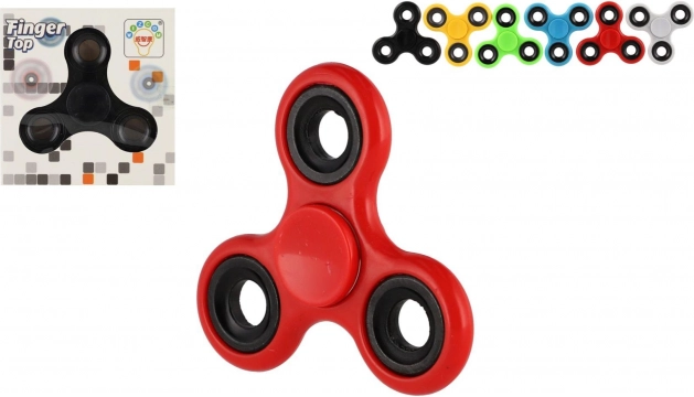 fidget spinner metal–plastic 7 cm, mix de culori
