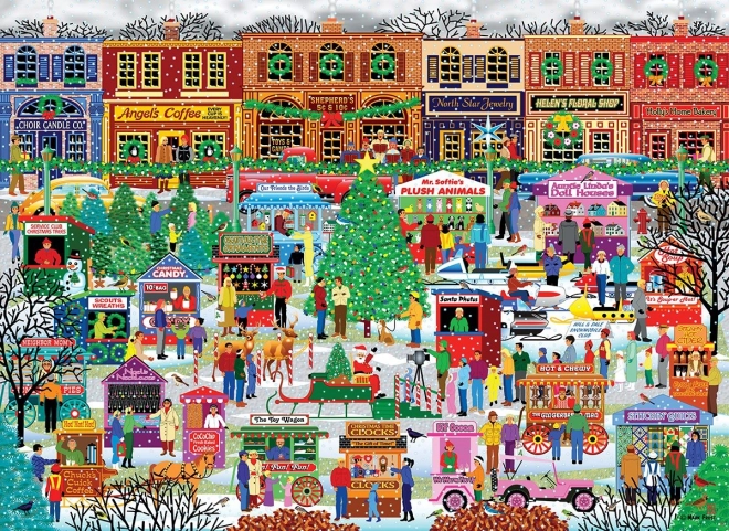 Puzzle Târg de Crăciun Eurographics