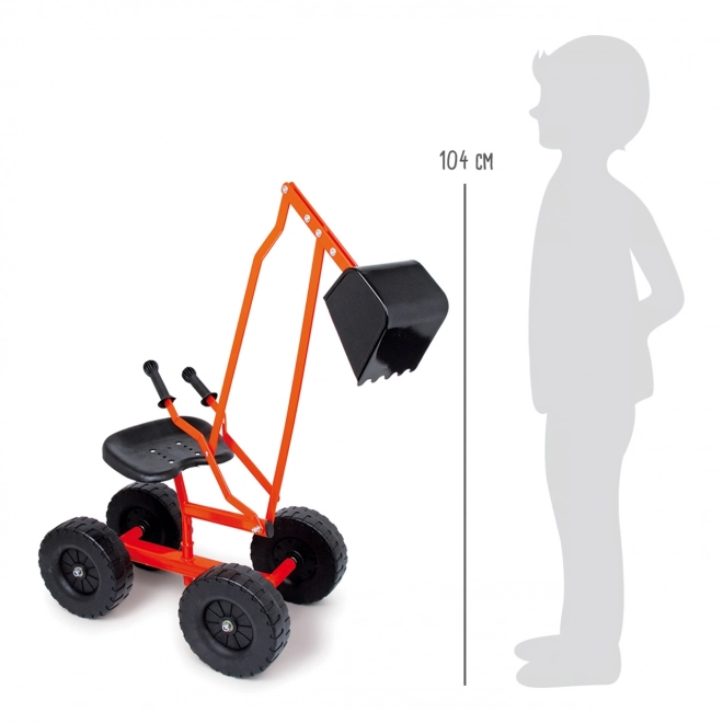 Mini Excavator Cu Roți Small Foot