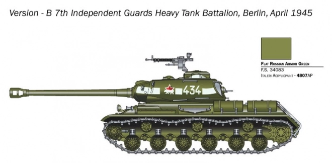 Model de tanc Josif Stalin JS-2 1/56