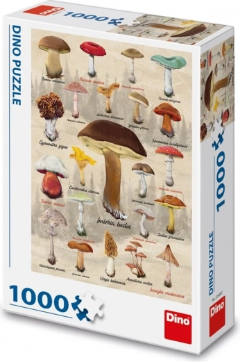 dino puzzle ciuperci colaj 1000 piese