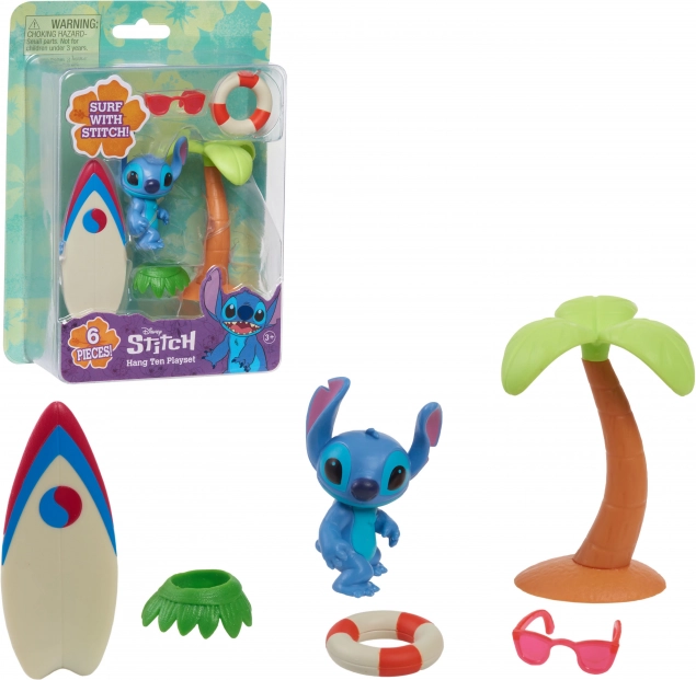 Set figurine Lilo și Stitch Hang Ten