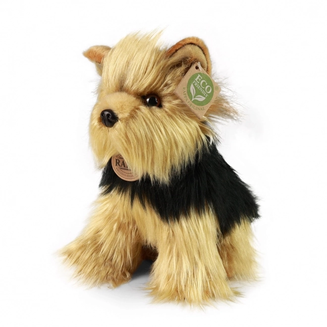 Căţeluş de pluş Yorkshire Terrier 25 cm ECO-FRIENDLY