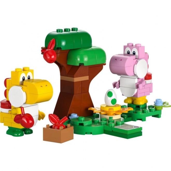 yoshi și pădurea fantastică de ouă extindere lego super mario