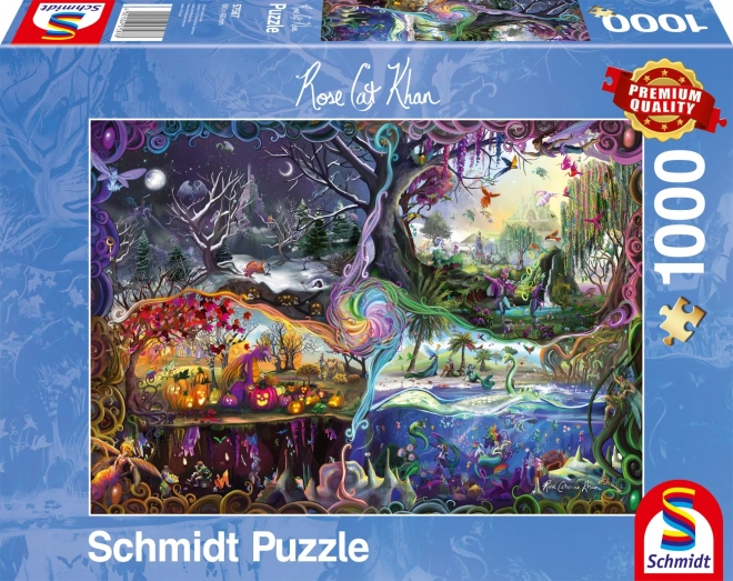 Puzzle Schmidt portalul celor patru lumi 1000 piese