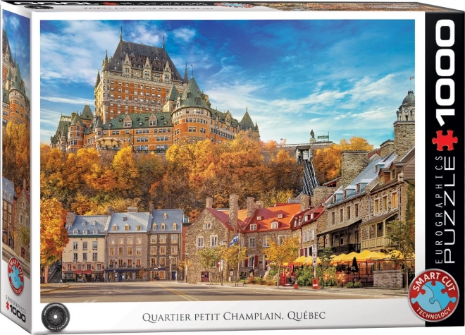 Puzzle Quartier Petit Champlain 1000 piese EUROGRAPHICS