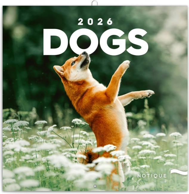 Calendar cu notițe Câini 2026