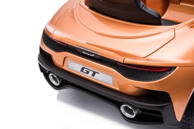 Mașină electrică McLaren GT 12V aurie