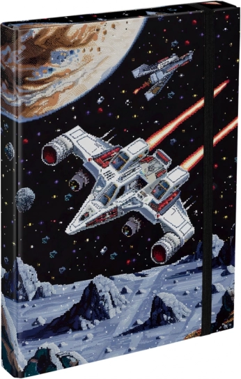 Copertine pentru caiete școlare A4 Pixel Space