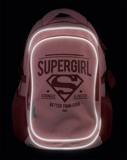 Rucsac școlar cu pelerină Supergirl