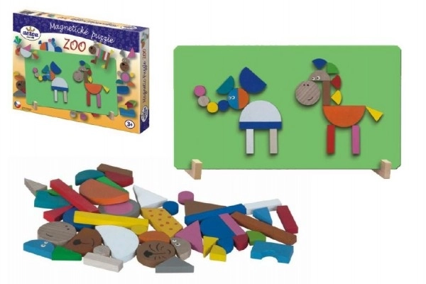 Puzzle magnetice ZOO