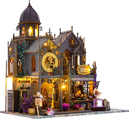 Casa de păpuși miniaturală Castelul Huoluo de la 2Kids Toys