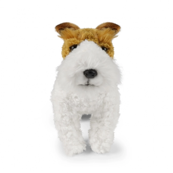 Câine de pluș eco-friendly Fox Terrier Dășenka 30 cm