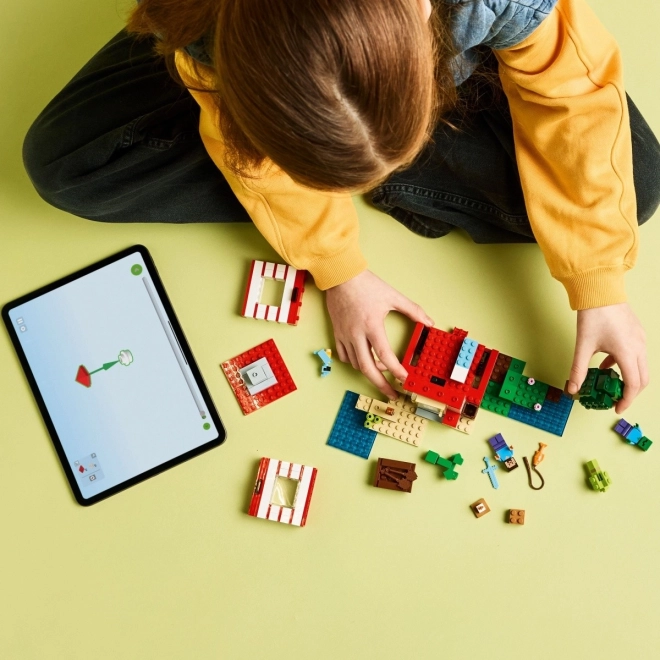Casă TNT în junglă LEGO Minecraft