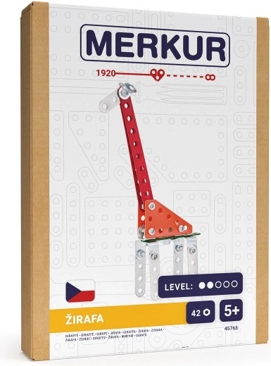 Set construcții Merkur Girafă Mini 42 piese