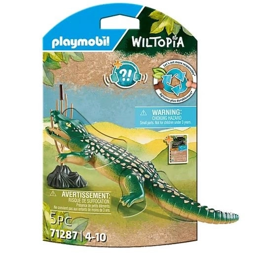 Figurină aligator Wiltopia