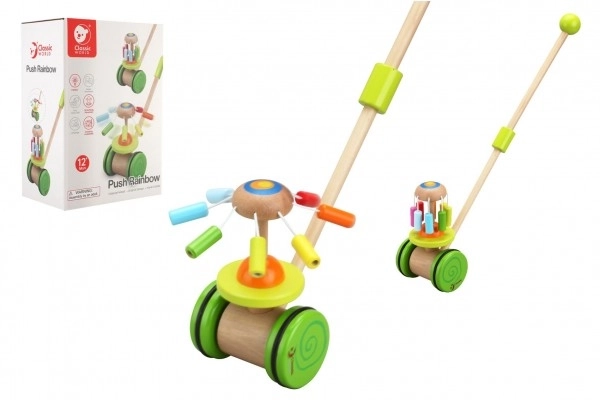 Pusher cu carusel Classic World pentru copii