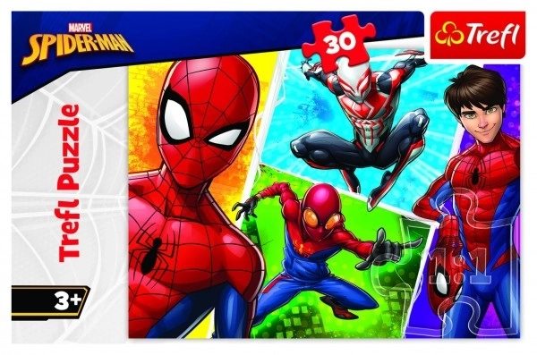 Puzzle Trefl 30 piese Spider-Man și Miguel