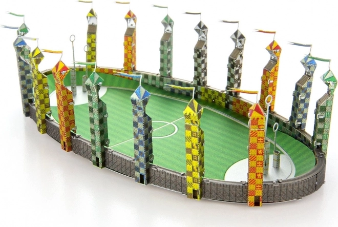 Puzzle 3D Metal Earth: Terenul de Quidditch Harry Potter