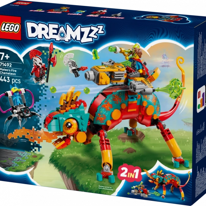 LEGO Dreamzz Mateo și cameleonul său de foc