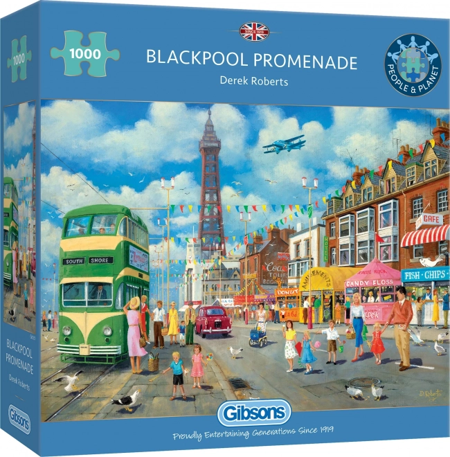 Puzzle Promenada Blackpool 1000 piese