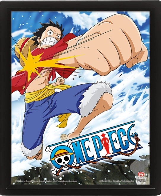 Tablou 3D One Piece (Gum Gum Pistol)