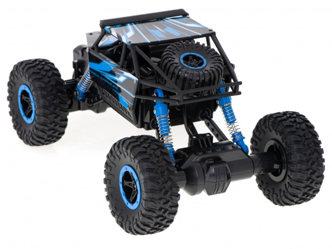 Mașină cu telecomandă RC Rock Crawler HB 2.4GHz 1:18 albastru – Albastru