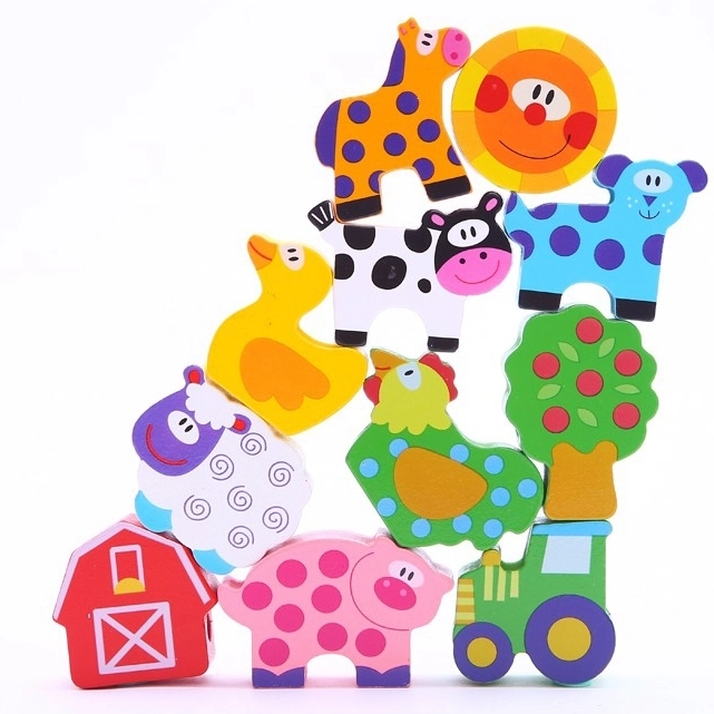 Blocuri de lemn pentru înșirare animale fermă