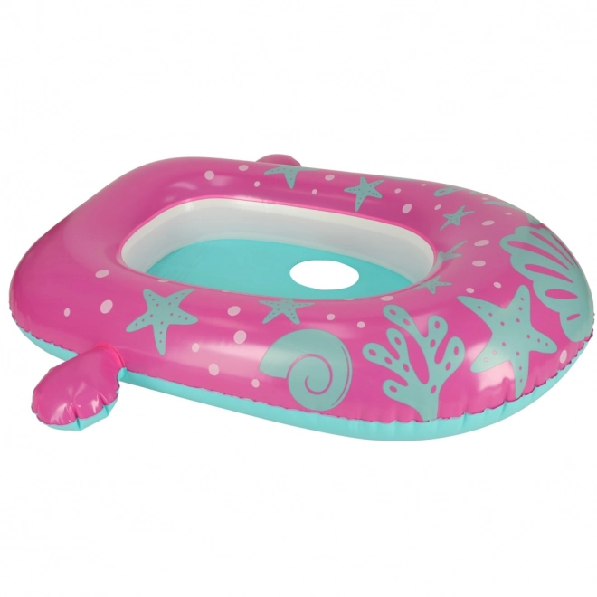BESTWAY 34091 Barcă gonflabilă pentru copii cu scaun și copertină roz 1-2 ani 18 kg