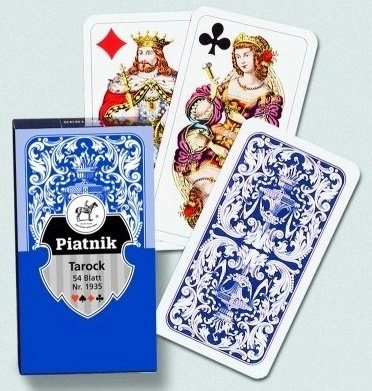 Cărți de joc tarot cu ornamente clasice