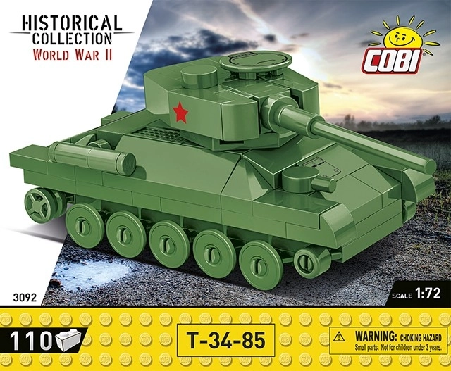 tanc T-34/85 la scară 1:72 Cobi