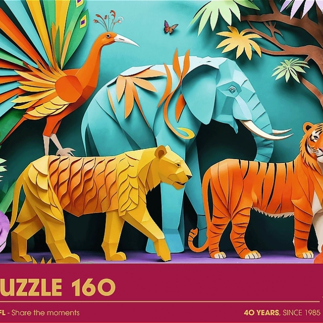 Trefl Puzzle Paper Art: Jungla 160 piese