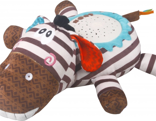 Proiector cer înstelat Zebra cu muzică 35 cm