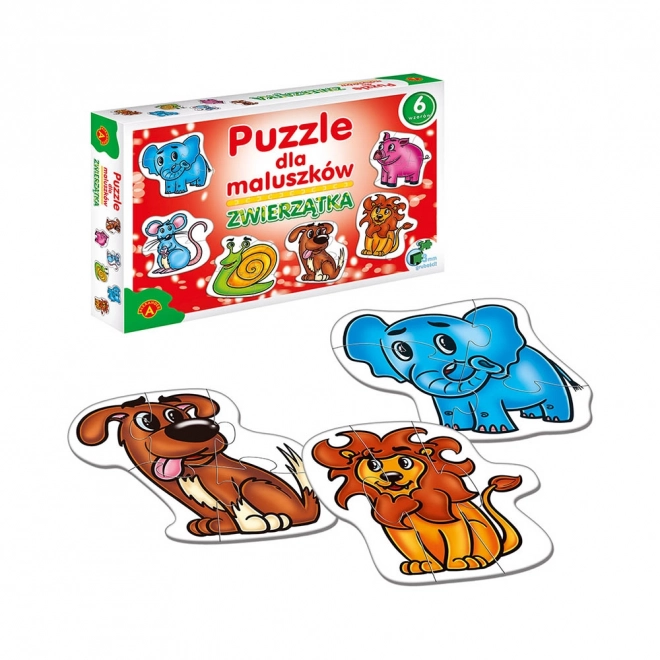 Puzzle pentru copii cu animale domestice