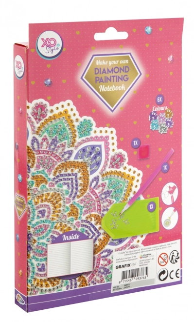 Pictură Diamant Mandala Bloc A5